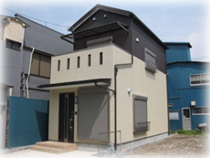 狭小住宅:珪藻土と無垢材の和風住宅:東京都荒川区S様邸(約18坪)