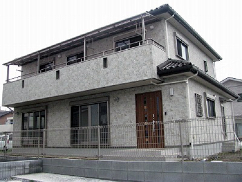 平屋住宅施工例