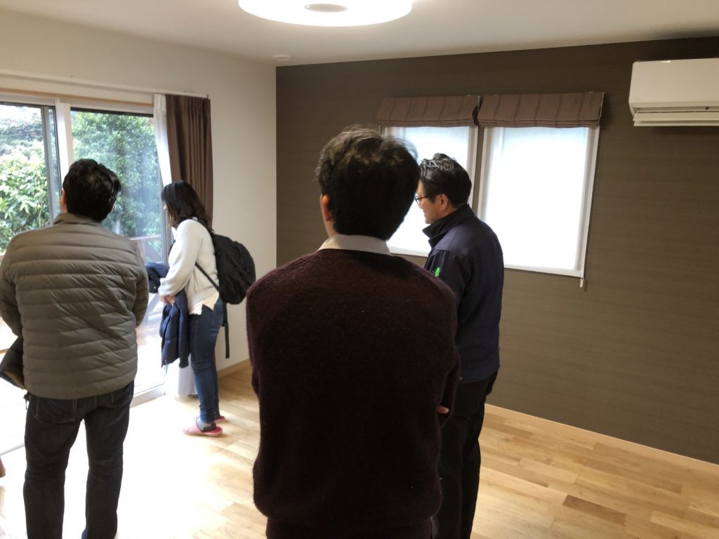 完成内覧会