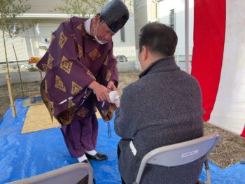 白井市Ｉ様邸地鎮祭