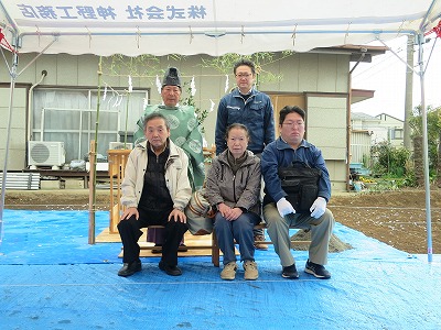 T様邸解体から地鎮祭