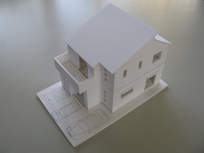 住宅模型完成