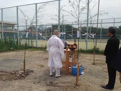 花けん様　地鎮祭